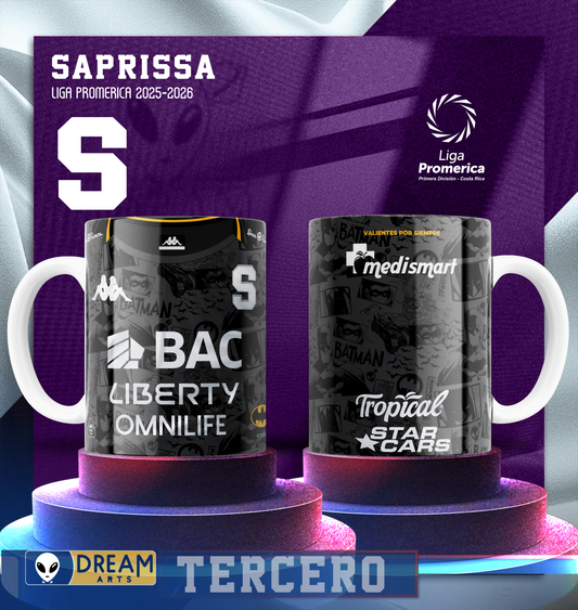 Diseño taza saprissa local